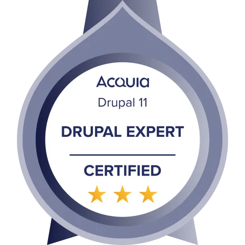 Drupal 11 Certified Expert